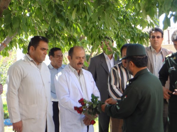 سرکشی از جانبازان بیمارستان اعصاب و روان یاسوج