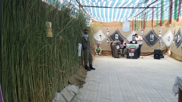 نمایشگاه دفاع مقدس در دانشگاه پیام نور یاسوج