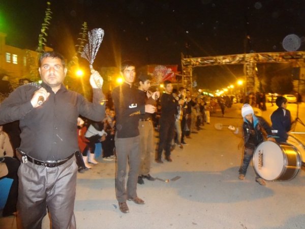 عزاداری شب تاسوعای حسینی در مسجد سیدالشهدا یاسوج