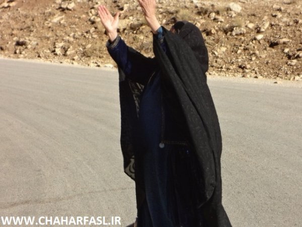 عرض ارادت یک زن بویراحمدی به یک امام زاده در کهگیلویه وبویراحمد