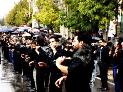 تجمع بزرگ هیئت‌ها و عزاداران حسینی شهر یاسوج 