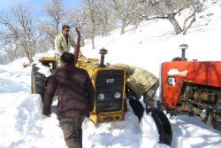 راه هزار روستای برفگیر کهگیلویه و بویراحمد زیر تیغ زمستان