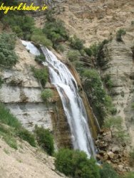 آبشار زیبای تنگ تامردای شهرستان بویراحمد به روایت تصویر
