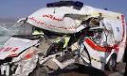 2 کشته در حادثه رانندگی آمبولانس در دهدشت 