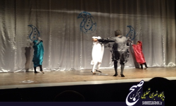 رونمایی از پوشش ساپورت در جشنواره تئاتر استانی + تصاویر