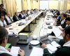 پوشیدن چفیه مدیران شهرستان بویراحمد در جلسه شواری اداری