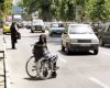 گلايه معلولان از نبود معابر مناسب براي تردد در سطح شهر لنده+تصاوير