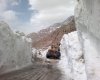 گردنه بیژن، بزرگترین گردنه برفی در ایران + تصاویر